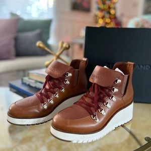 Cole Hanks Zerogrand Wedge Hiker Booties